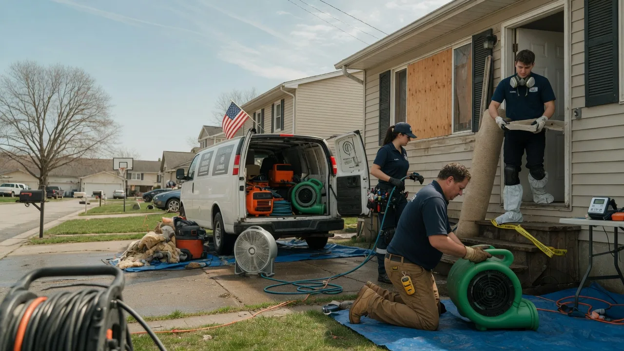Water Damage Restoration in Taloga, OK near me